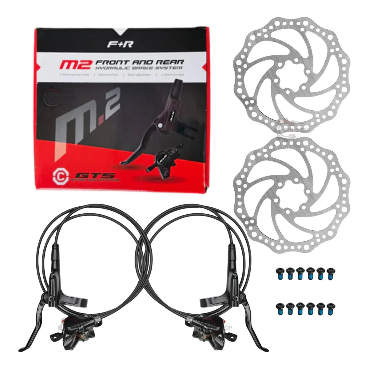 Par De Freio Hidráulico Para Bicicleta Gts M2 Par De Freio Hidráulico Para Bicicleta Gts M2