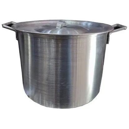 Olla De Aluminio Sopera Con Tapa De 40 Lt Excelente Calidad