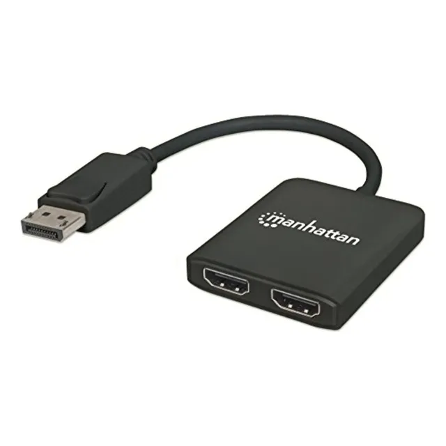 Manhattan Ac-6852 Video Splitter Displayport 1 Dp In: 2 Hdmi