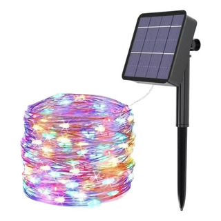 Nova Corda Solar Fada Luz 200 Led À Prova D' Água Ao Ar Nova Corda Solar Fada Luz 200 Led À Prova D' Água Ao Ar