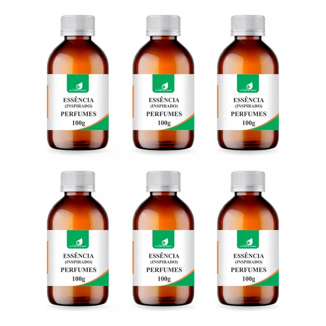 6 Essências Top Perfume Importado Concentrada 100ml