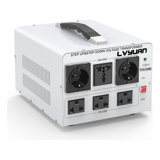 Transformador De Voltaje Lvyuan 5000w Step Arriba/down Transformador De Voltaje Lvyuan 5000w Step Arriba/down