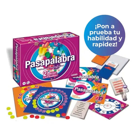 Pasapalabras Toyco Segunda Edición Juego Mesa 47