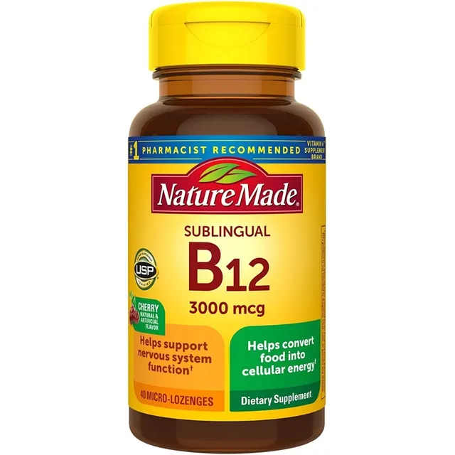 Vitamina B12 3000 Mcg Nature Made 40 Pastillas