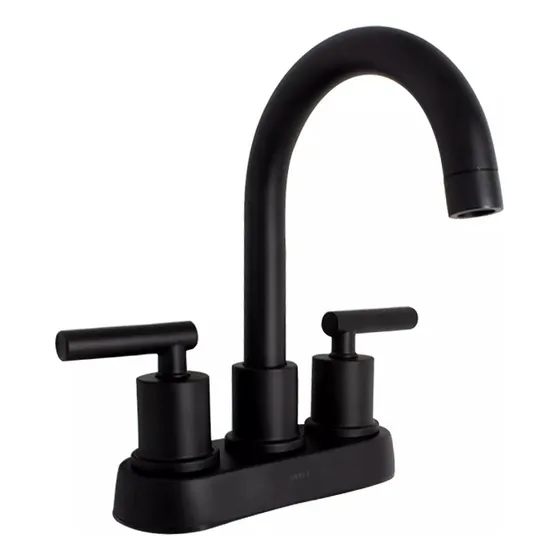 Mezcladora Para Lavabo 4  Tipo Bar Negro Mate 14cl.2 Urrea