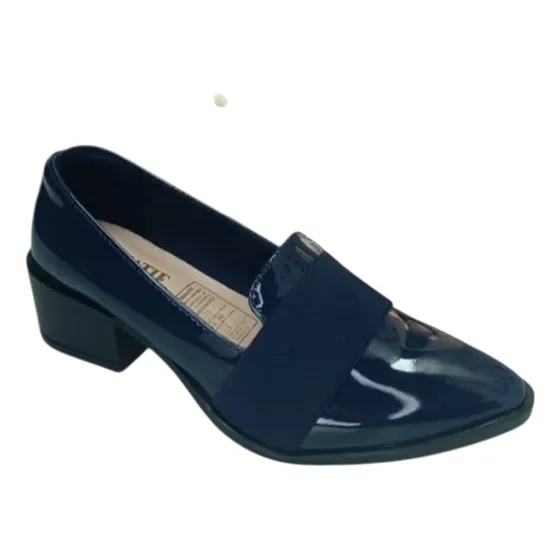 Zapatos De Dama Tacon Bajo Zapatilla