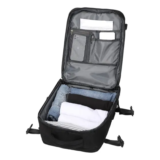 Mochila Viaje Genérica Large Travel Backpack Diseño Lisa 40l