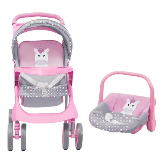 Coche De Bebé Para Muñecas Bebesit 2 Piezas Súper Oferta