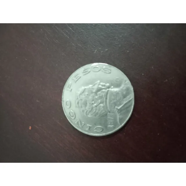 Moneda De 5 Pesos Mexicana Año 1977
