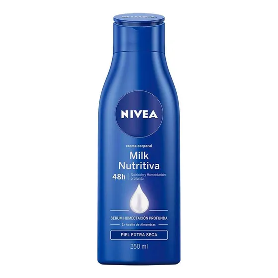 Crema Corporal Nívea Nutritiva Bodi Milk 250ml
