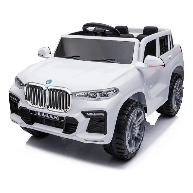 Carro A Batería Bmw X5 Para Niños Llantas De Goma, Radio Mp3