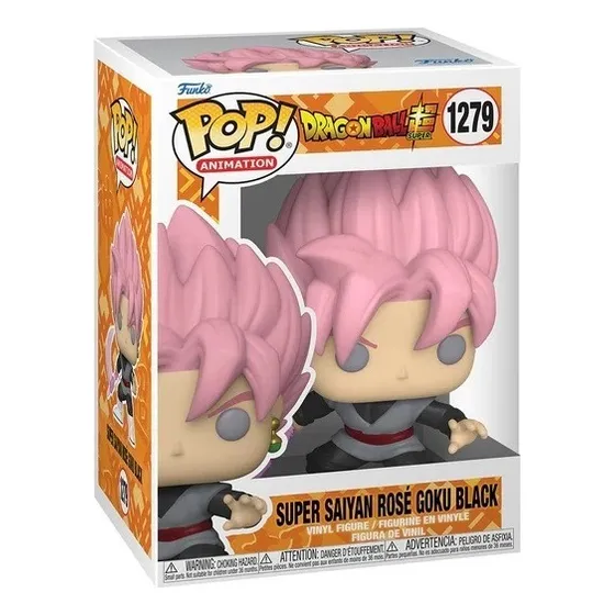 Figura De Accion Super Saiyan Rose Goku Black 1279 Dragon Ball Z Funko Pop Animation