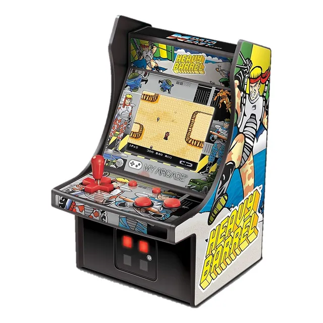 Mini Máquina Recreativa My Arcade Micro Player Heavy Barrel
