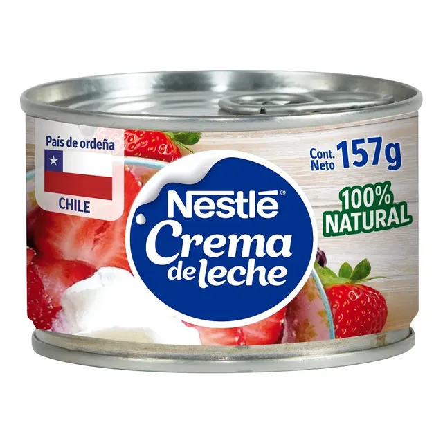 Crema De Leche Nestlé Lata Abre Fácil 157 G