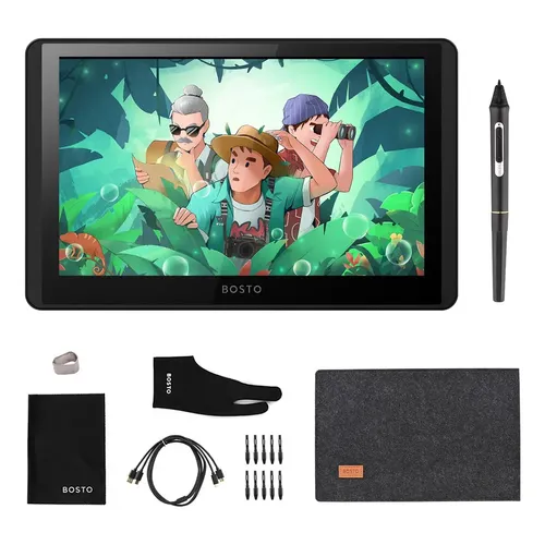 Mesa Digitalizadora Huion Kamvas Pro 22 GT-221 Tela LCD 21.5