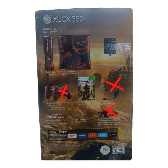 Xbox 360 Gears Of War 3 Limited Collector's Edition