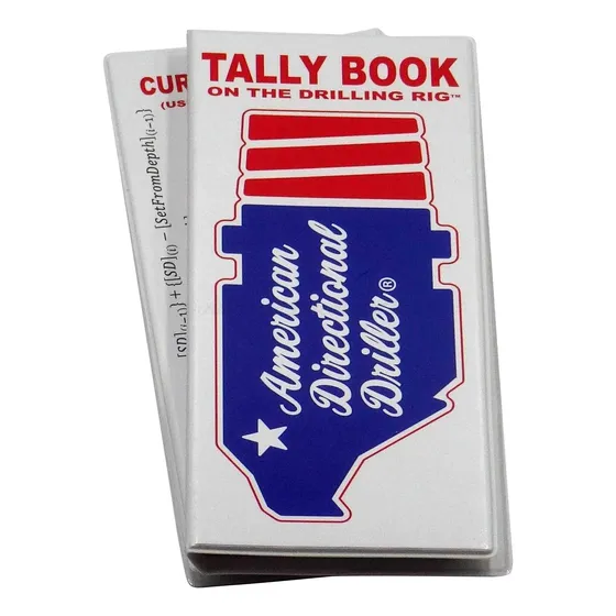 Libro: American Directional Driller (2) Tally Book (825 PuLG