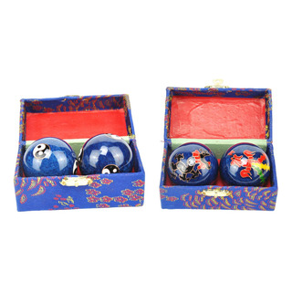 Bolas Baoding Portátiles Con Caja De Almacenamiento Durable Bolas Baoding Portátiles Con Caja De Almacenamiento Durable