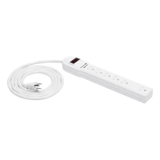 Multicontacto Alta Calidad 6 Tomas Cn Protector Sobretension