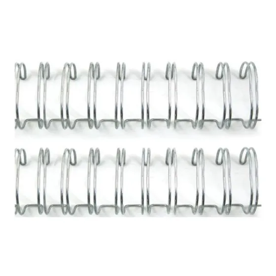 Espiral De Alambre Para Encuadernar 5/8'' Plata 71182-7