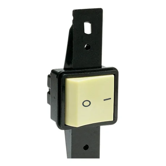Interruptor Bipolar Simples 10a 250v Gris Building