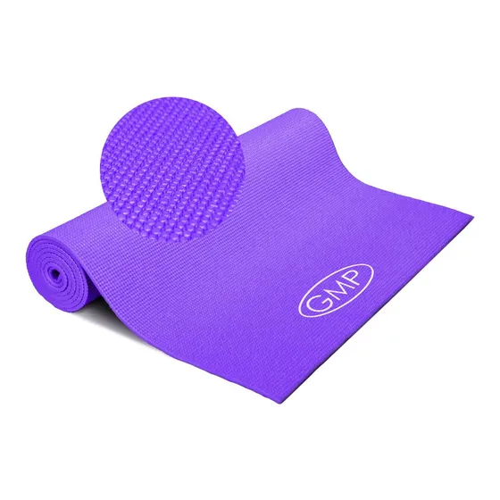 Yoga Mat 6mm Gmp Colchoneta Pilates Antideslizante Color Violeta