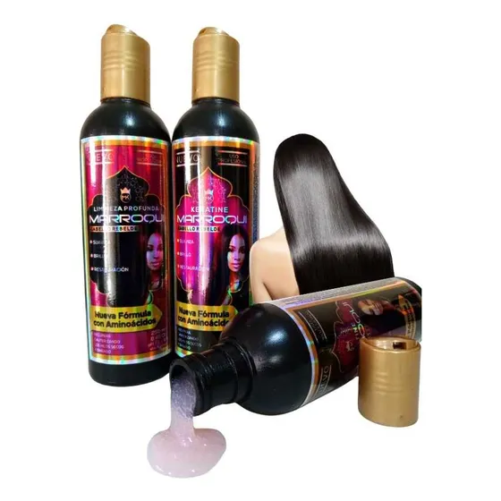 Keratina Marroqui  Cabellos Rebelde 250ml