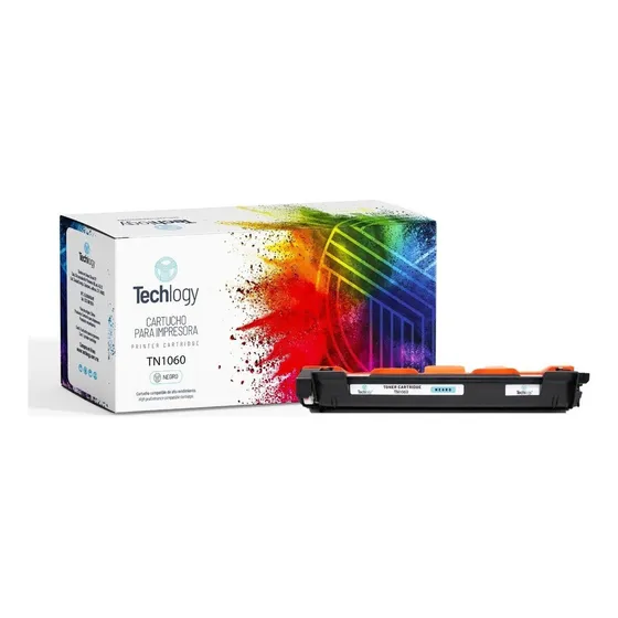 Toner Techlogy Tn1060 Hl1110 Hl1111 Dcp1512 Hl1112 Mfc1810 Tinta Negro