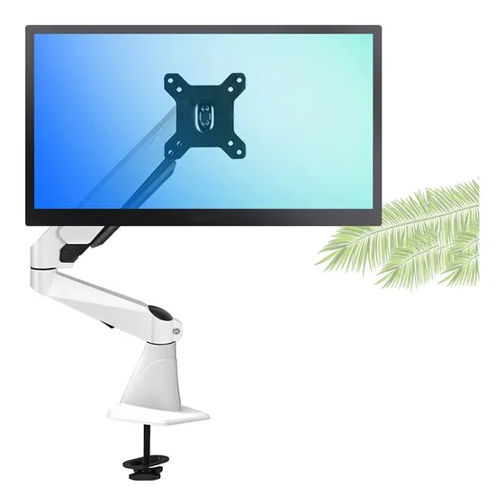 Soporte Brazo Para Monitor Zlass Escritorio Solo Largo P
