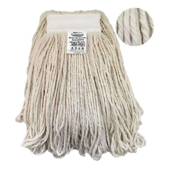 Mopa Lavado Lampazo 500grs Punta Boucle Algodón Smart Produc