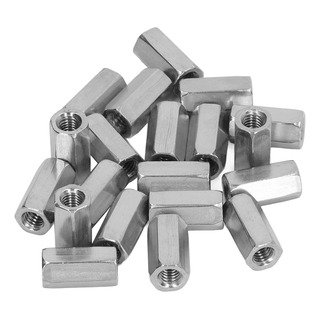 Tuerca De Conector M6, 20 Piezas, Acoplamiento Hexagonal, Ac Tuerca De Conector M6, 20 Piezas, Acoplamiento Hexagonal, Ac