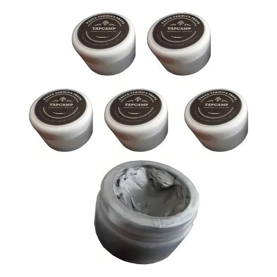 05 Pasta Térmica Prata Silver Processador Cooler Notebook 20g