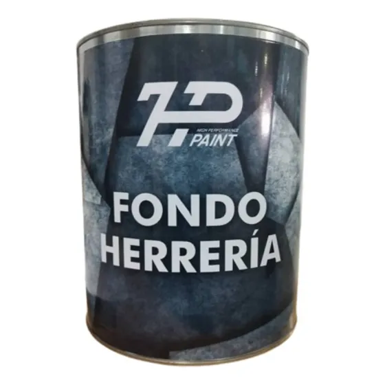 Fondo De Herrería Anticorrosivo Cuñete Galón Negro Gris 