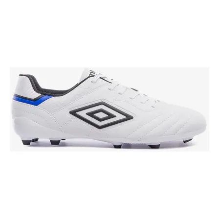 Chuteira De Campo Masculina Speciali Classic Umbro Branco/preto/royal 40 Br