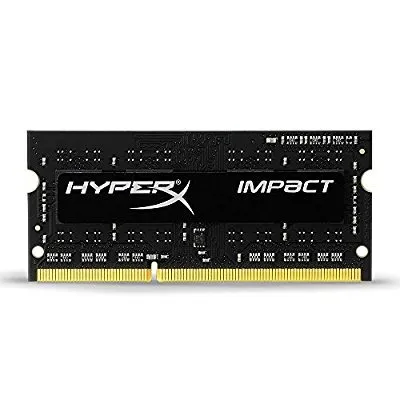 Kingston Hyperx 4gb 1600mhz Impacto Negro Ddr3l Cl9 Sodimm 1