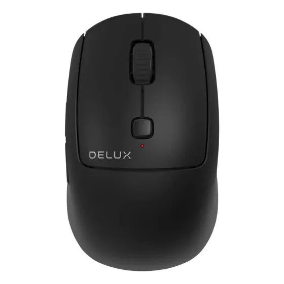 Mouse Inalámbrico Marca Delux Modelo M320gx Negro