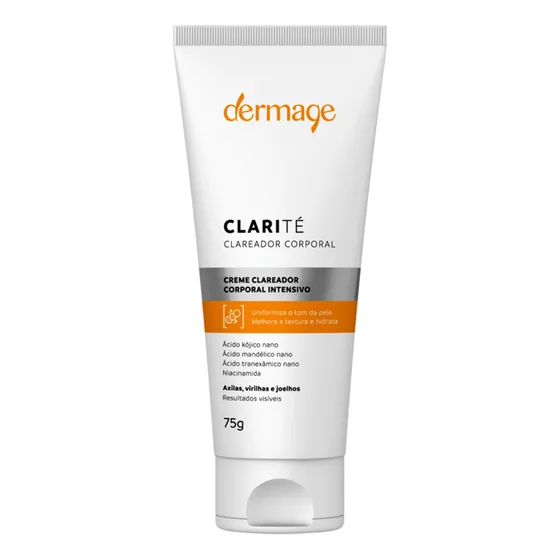 Creme Clareador Corporal Clarité Dermage 75g Fragrância Neutra