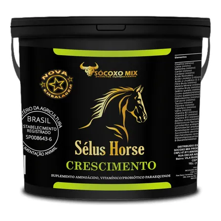 Suplemento Cavalo Crescimento Equino Forte Potro Crescer 5kg