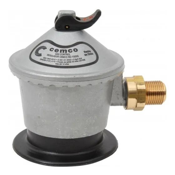 Regulador Gas Cemco Cilindro 2-5-11-15kg 3/8 