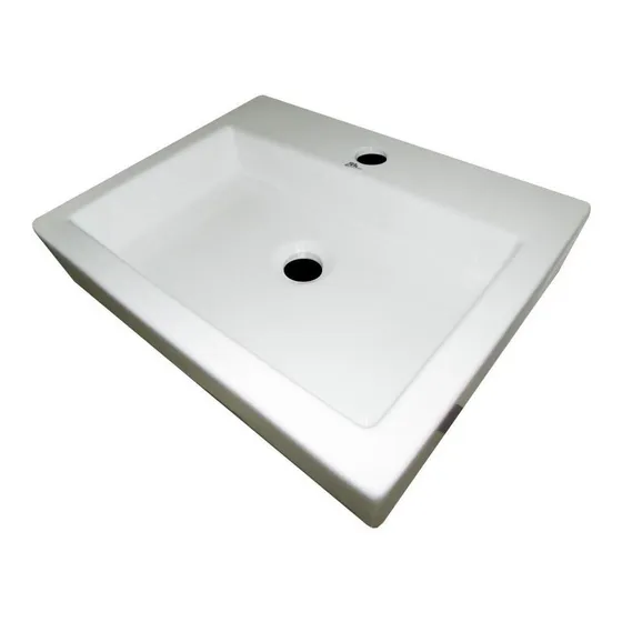 Lavamanos Rectangular Sobreponer Bm 48x38 Cm Fp