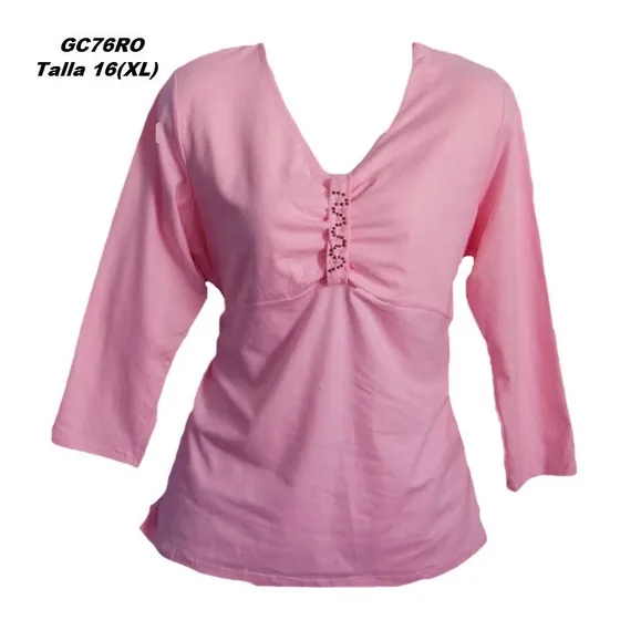 Blusas Plus Talla Grandes Blusones Camisas Stretch Moda Pña