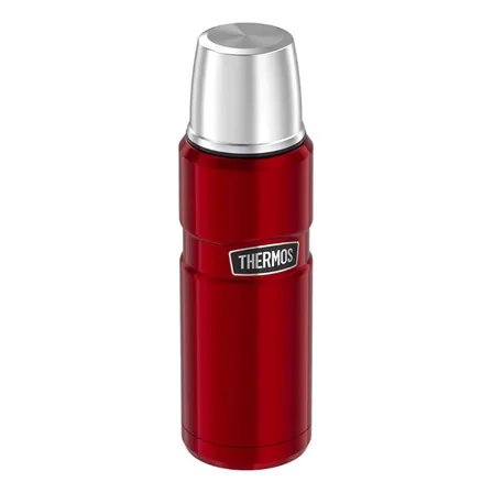 Termo Liquido King Acero Inox 470 Ml Rojo - Thermos