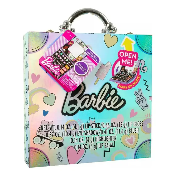 Barbie Maleta Kit De Maquillaje Con Espejo Original
