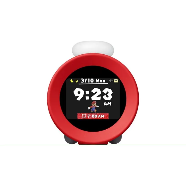 Nintendo Sound Clock: Alarmo Reloj Despertador Color Rojo