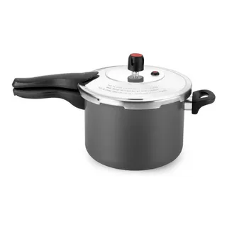 Panela PressĂŁo Antiaderente Fechamento Externo 4,5l Alegrete Cor Cinza Panela PressĂŁo Antiaderente Fechamento Externo 4,5l Alegrete Cor Cinza