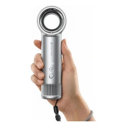 Ventilador De Mão Sem Hélice Turbo 5000mah