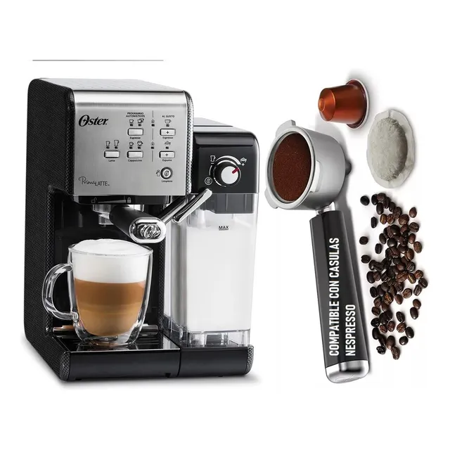 Cafetera Primalatte Oster Bvstem6701cf-013 Acero
