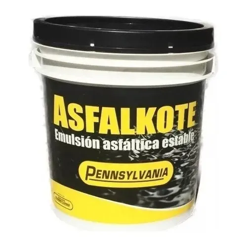 Emulsión Asfáltica Impermeabilizante 20 Kg - Chaplin