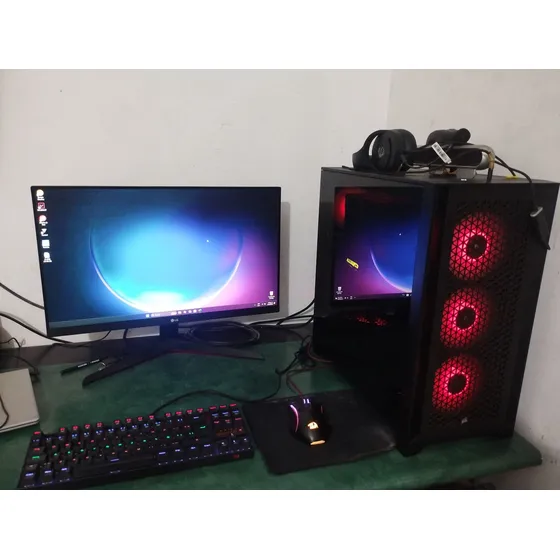 Pc Gamer Ryzen 5 7600x Dd 2tb Ram Ddr5 16gb Monitor Teclado