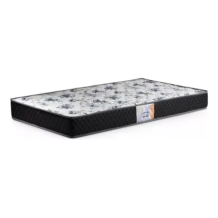 Colchão Solteiro Espuma D33 Até 90kg Supreme Gazin 14x88x188cm Preto